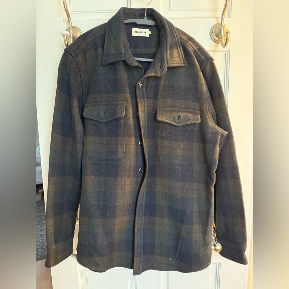 Taylor Stitch Maritime wool shirt jacket